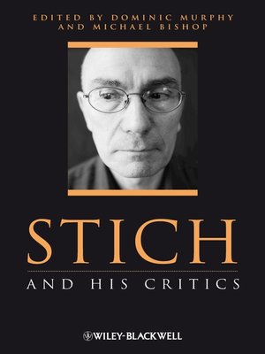 cover image of Stich and His Critics